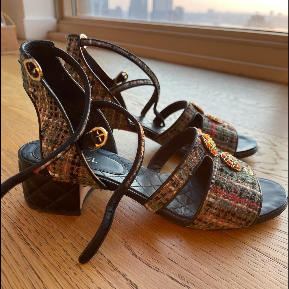 Authentic Chanel Shoes/ sandals Limited Edition